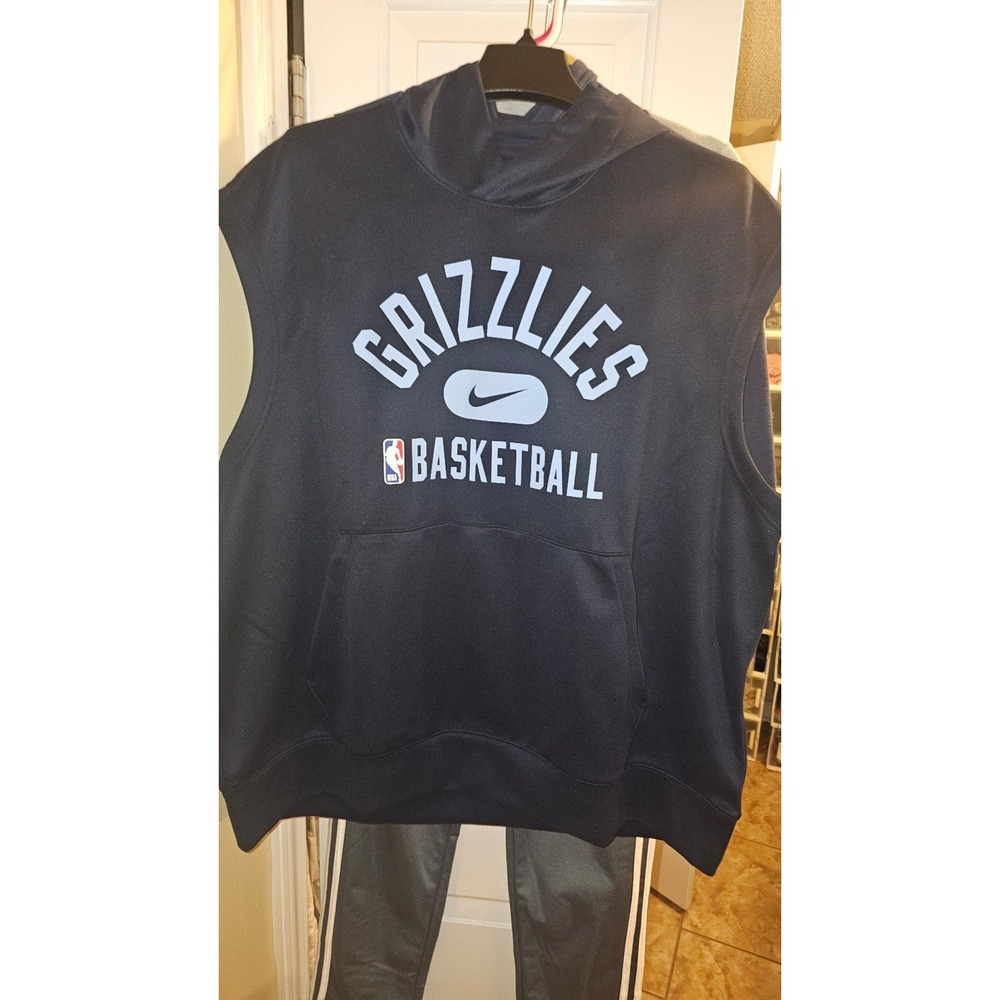 Nike Memphis Grizzlies Sleeveless Hoodie XL